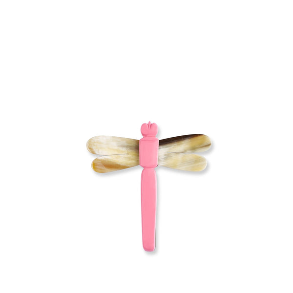 summerill & bishop S&B Dragonfly Pink Napkin Clip