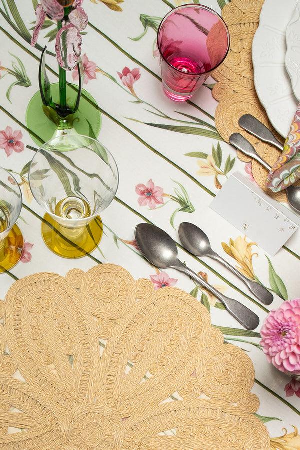 Summerill & Bishop S&B Red Heart Green Napkin Clip