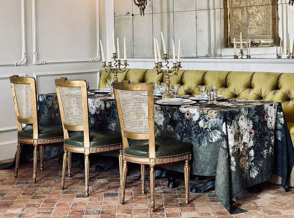 Summerill & Bishop 'Still Life 1815' Linen Tablecloth