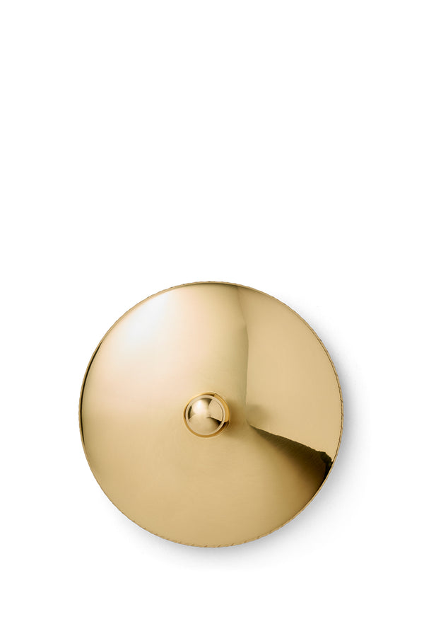 summerill & bishop Topper for Classic Candles in Gold Brass by Trudon