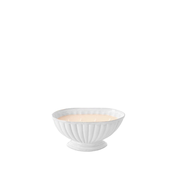 summerill & bishop Tucson Scented Candle in Peggy Footed Dish by Astier de Villatte 25cm