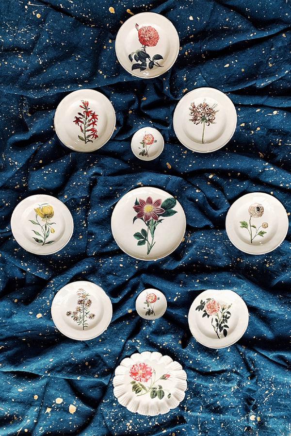 Summerill & Bishop Two Flying Butterflies Plate By Astier De Villatte 19cm