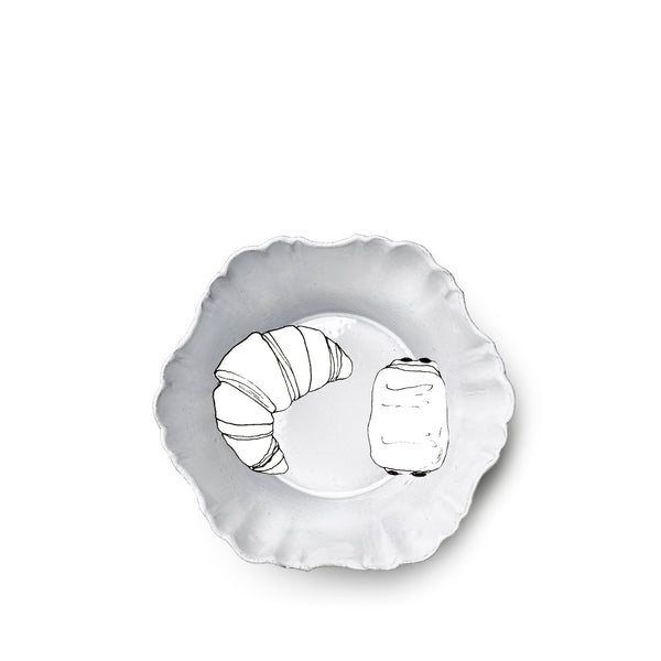 Summerill & Bishop Victor Round Salad Bowl Small By Astier De Villatte 21cm