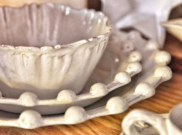 Summerill & Bishop Victor Round Salad Bowl Small By Astier De Villatte 21cm