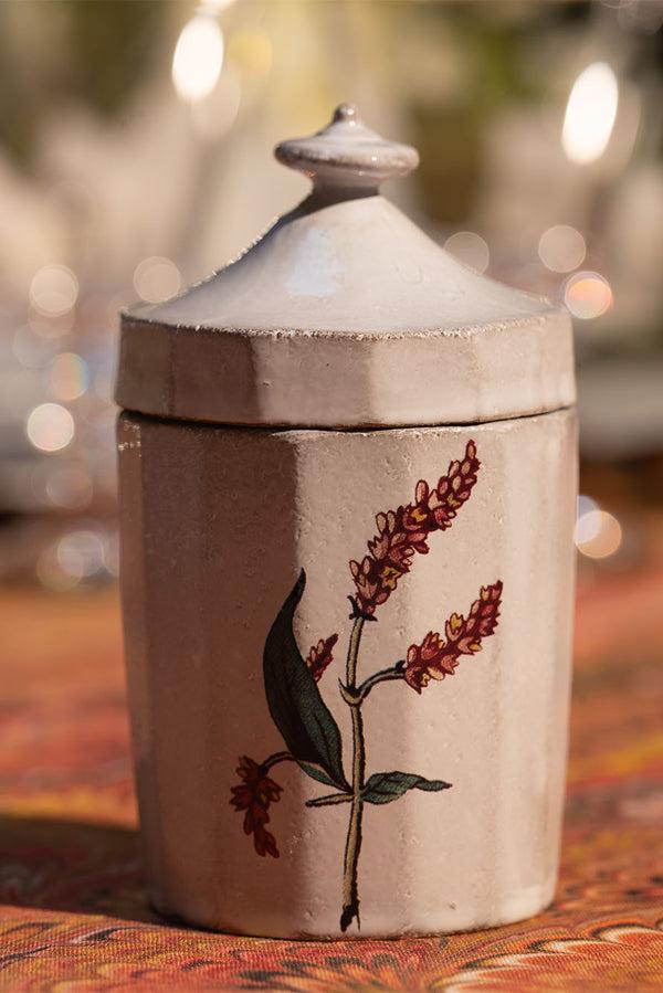 Summerill & Bishop White Ceramic Ladies Thumb Sugar Pot By Astier De Villatte 12cm