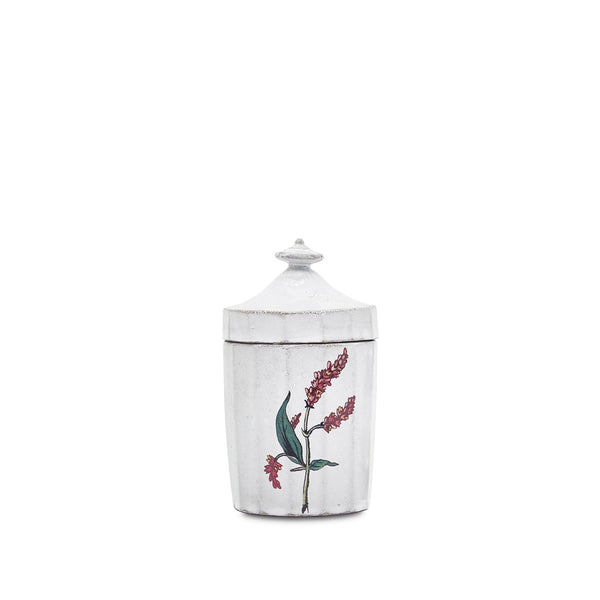 summerill & bishop White Ceramic Ladies Thumb Sugar Pot by Astier de Villatte 12cm