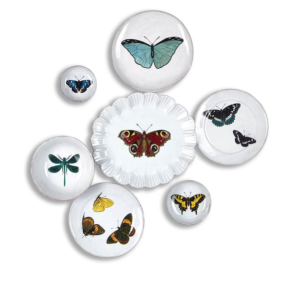 Summerill & Bishop Yellow Butterfly Small Dish By Astier De Villatte 11cm