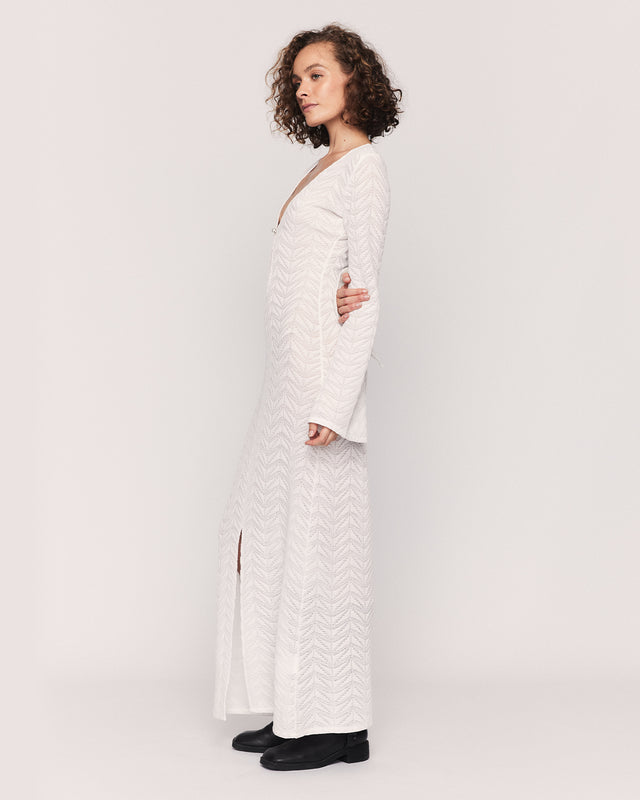 Summery Copenhagen MOLINA MAXI DRESS IN BRIGHT WHITE
