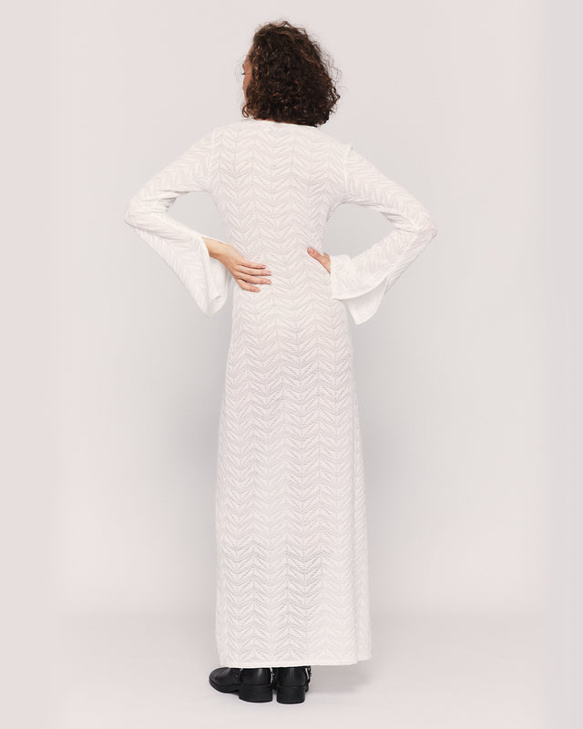 Summery Copenhagen MOLINA MAXI DRESS IN BRIGHT WHITE