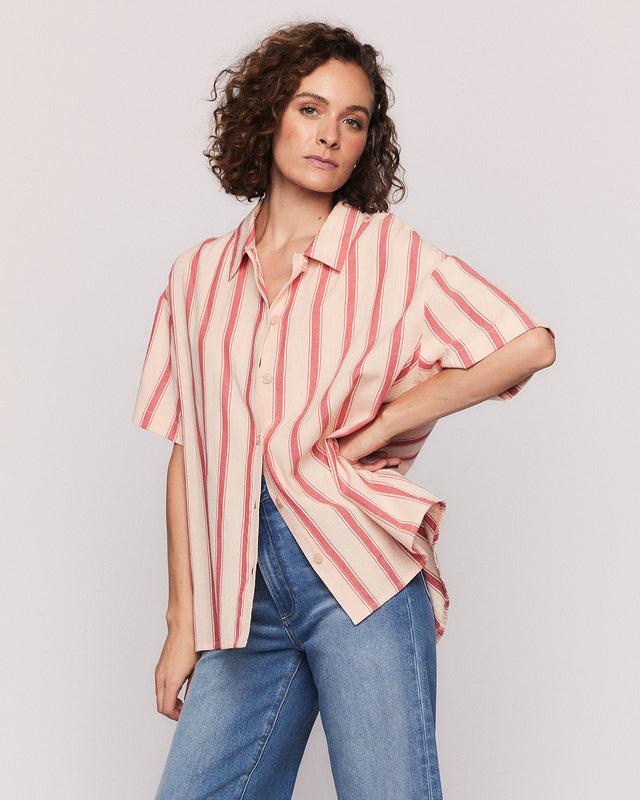 Summery Copenhagen ALINA SHIRT IN STRIPE