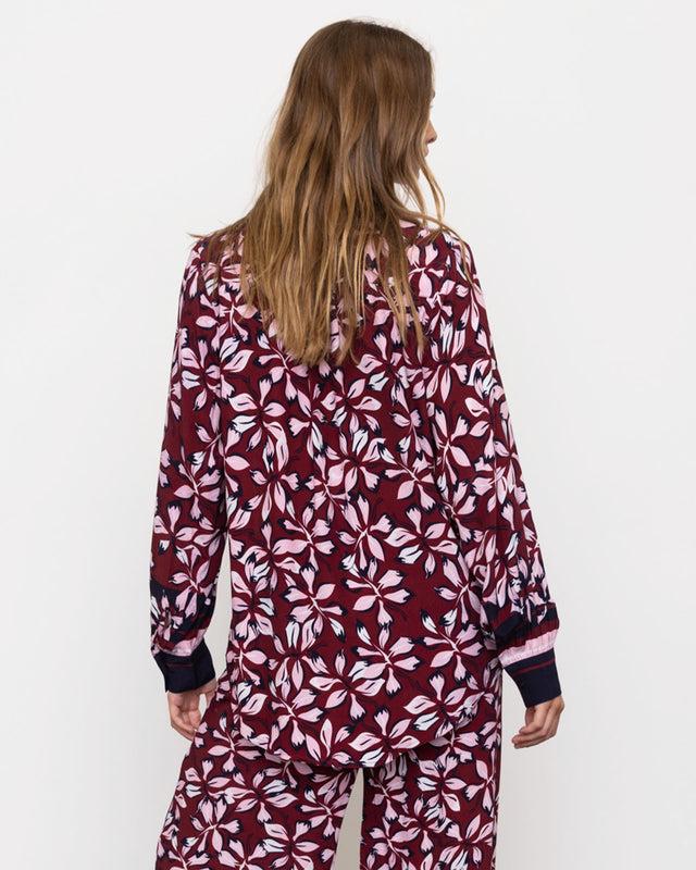 Summery Copenhagen APOLINE CROPPED SHIRT IN FLORAL