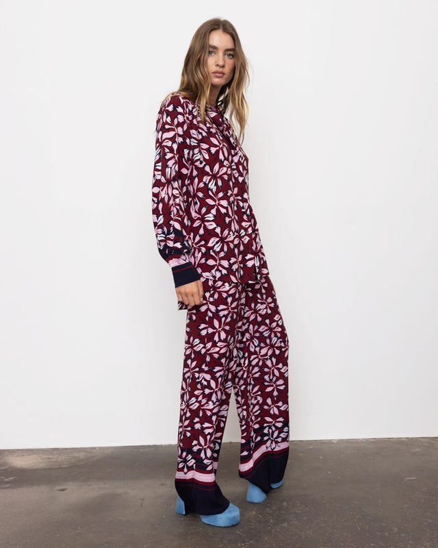 Summery Copenhagen APOLINE TROUSER IN FLORAL
