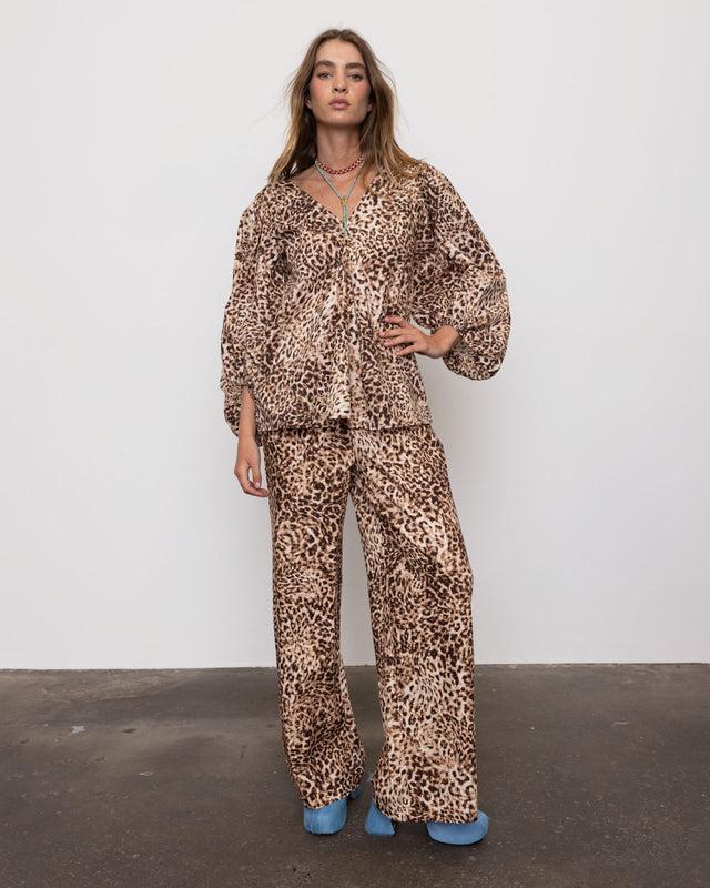 summery copenhagen AVRIL TROUSER IN SAND