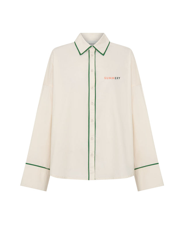 Summery Copenhagen Classic Shirt In Cream