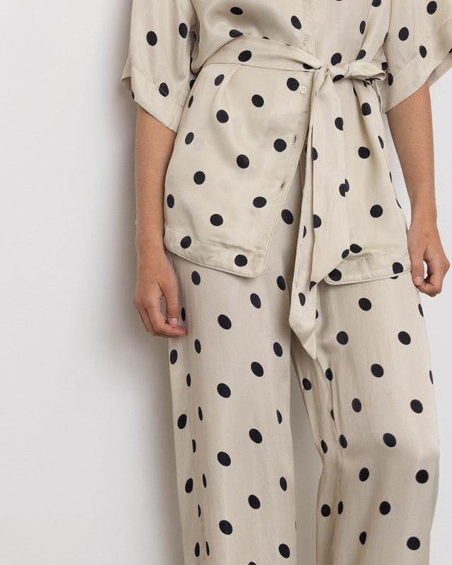 Summery Copenhagen DEA LOUNGE PANT IN WHITE