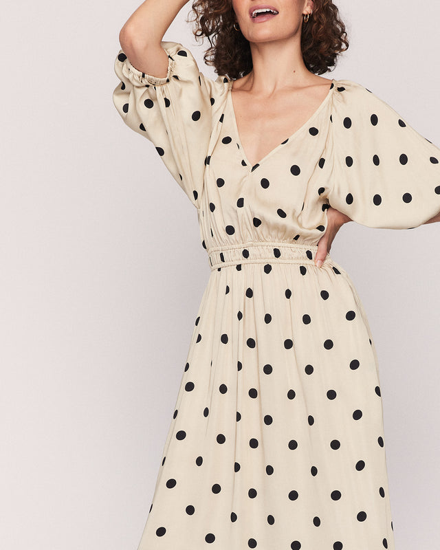 Summery Copenhagen DEA MIDI DRESS IN WHITE