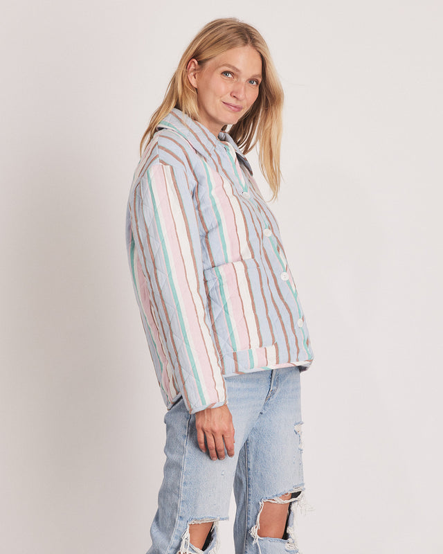 Summery Copenhagen DIANE JACKET IN POWDER BLUE