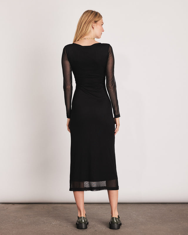 Summery Copenhagen EMILIE MAXI DRESS IN BLACK