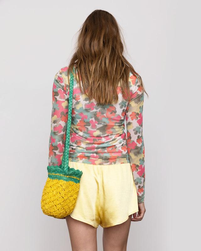 Summery Copenhagen EMILIE O NECK TOP IN FLOWER