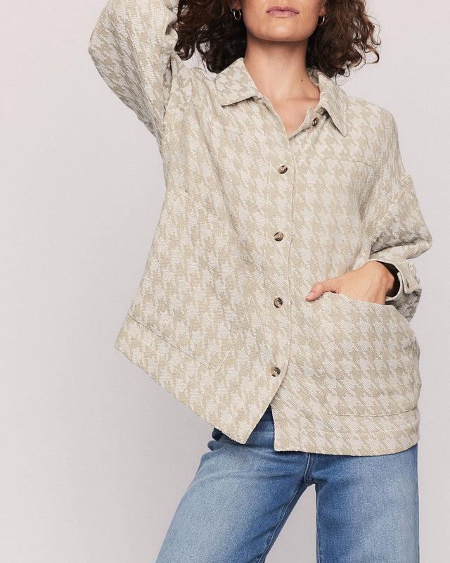 Summery Copenhagen ESME SHIRT IN BEIGE