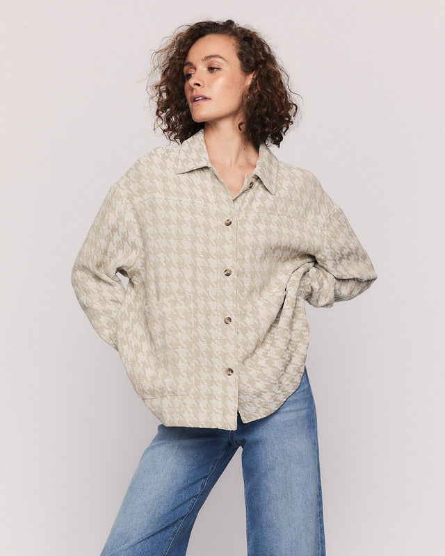 summery copenhagen ESME SHIRT IN BEIGE