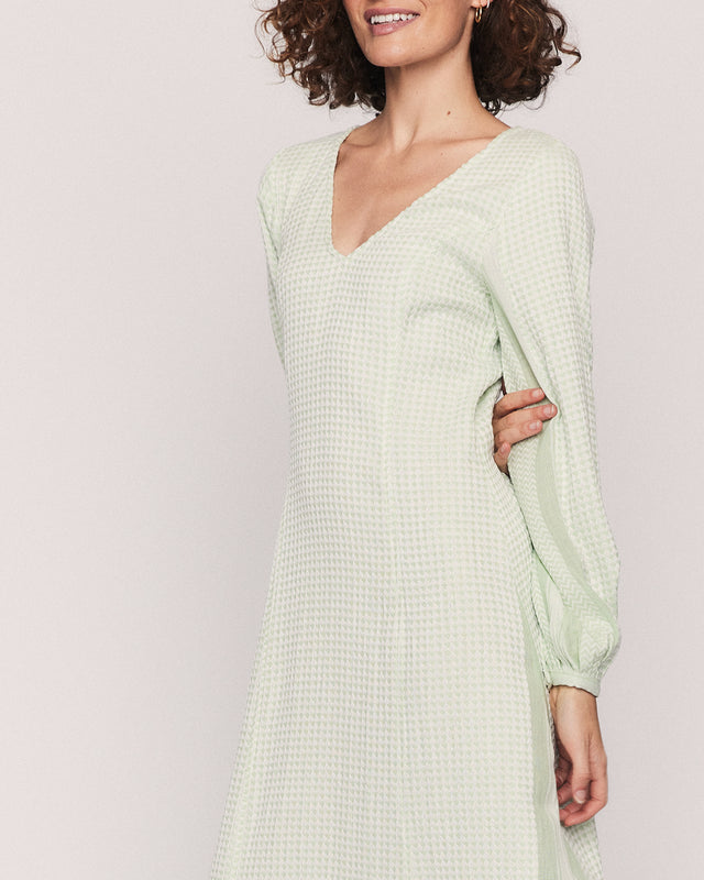 Summery Copenhagen FREYA LONG DRESS IN PRINT