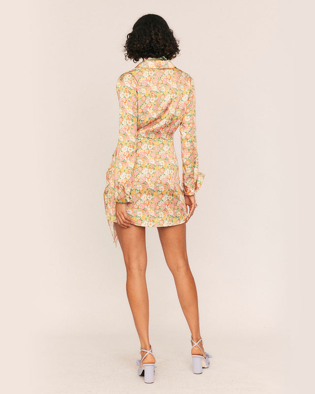 Summery Copenhagen Leni Wrap Mini Dress