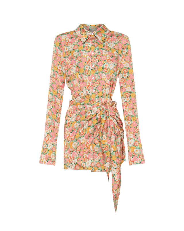 Summery Copenhagen Leni Wrap Mini Dress