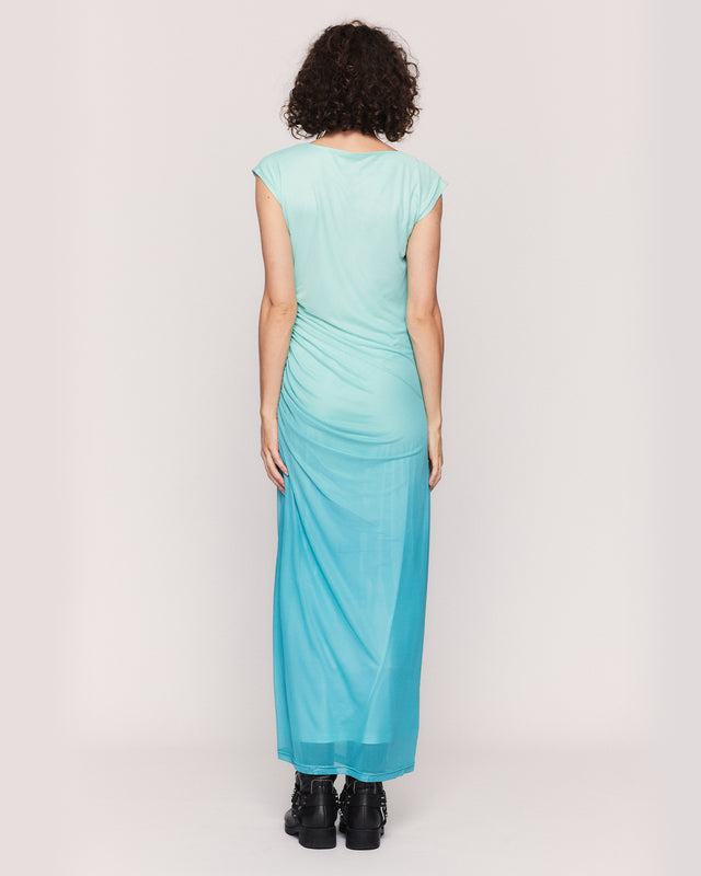 Summery Copenhagen LIM DRESS IN AQUA SPLASH