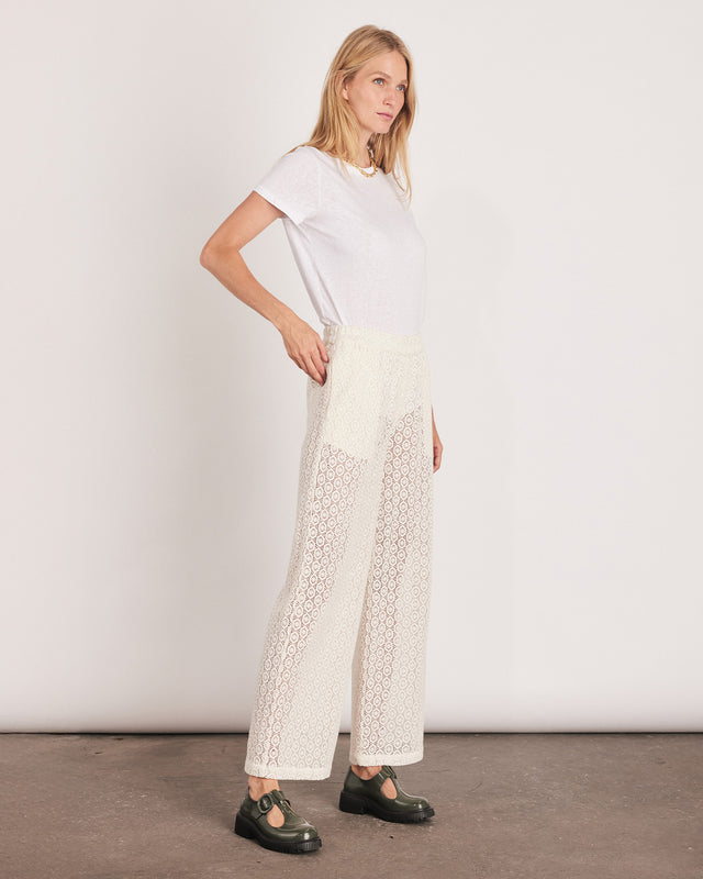 Summery Copenhagen LISA PANTS IN BUTTERMILK