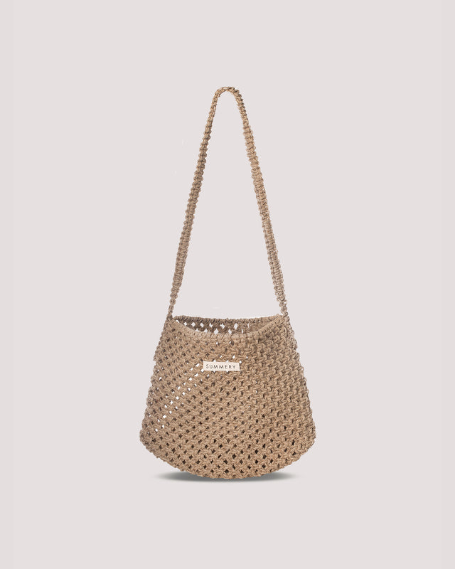 summery copenhagen LUCA CROSS BAG IN NATURAL
