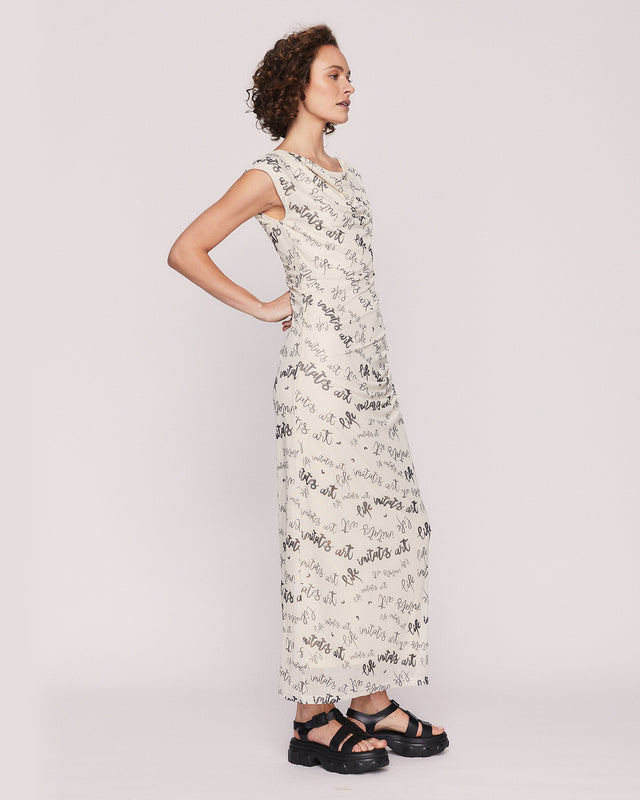 Summery Copenhagen MOLINA MESH MIDI IN CREAM