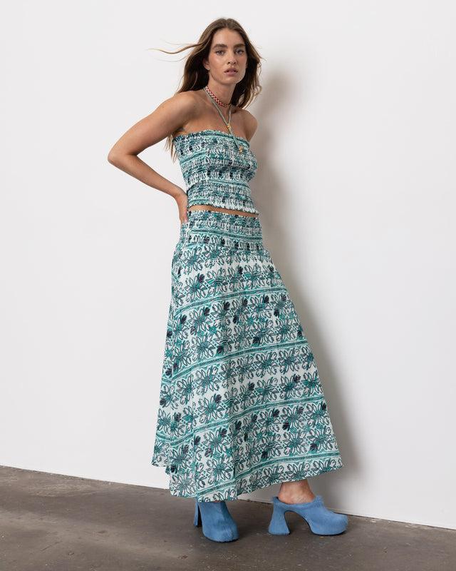 Summery Copenhagen NANCY SKIRT IN PRINT