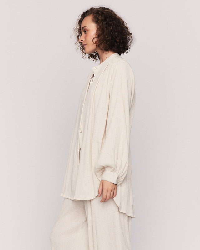 Summery Copenhagen OCEANE SHIRT IN OAT