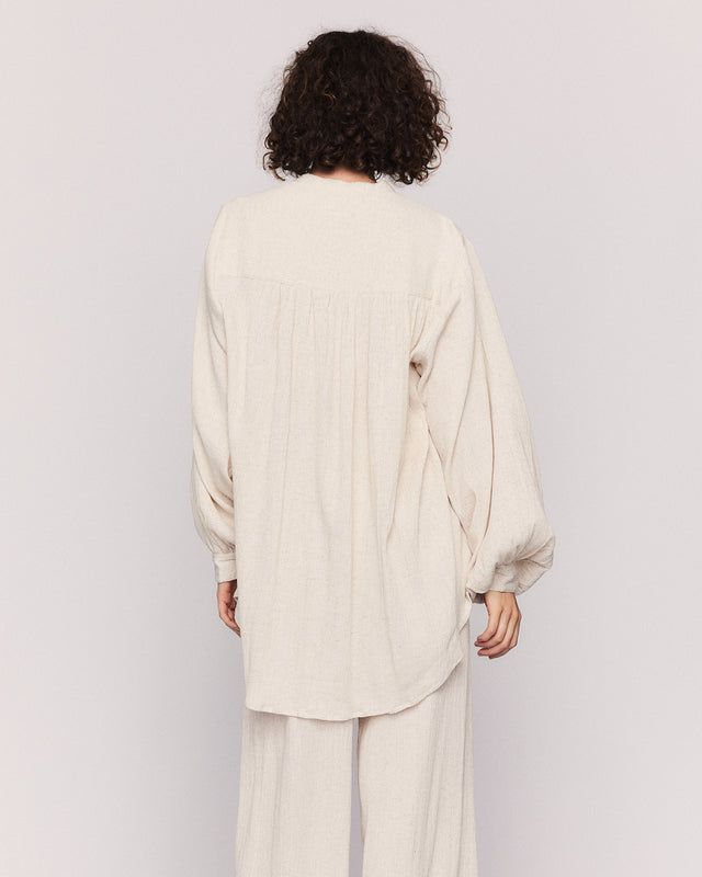 Summery Copenhagen OCEANE SHIRT IN OAT