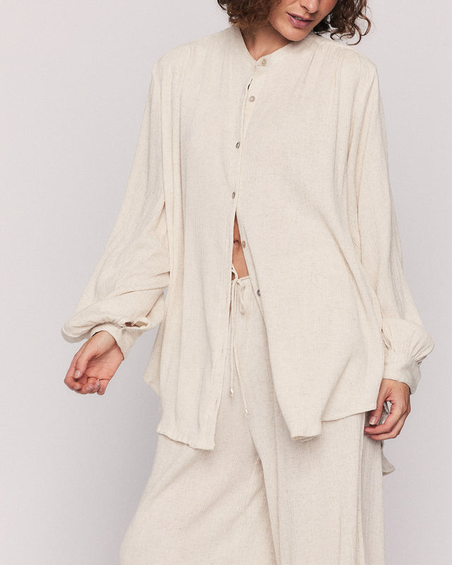 Summery Copenhagen OCEANE SHIRT IN OAT