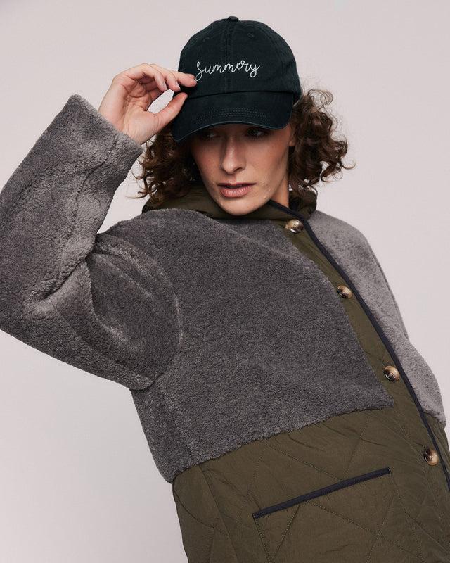 Summery Copenhagen SMOKE LOGO CAP IN BLACK