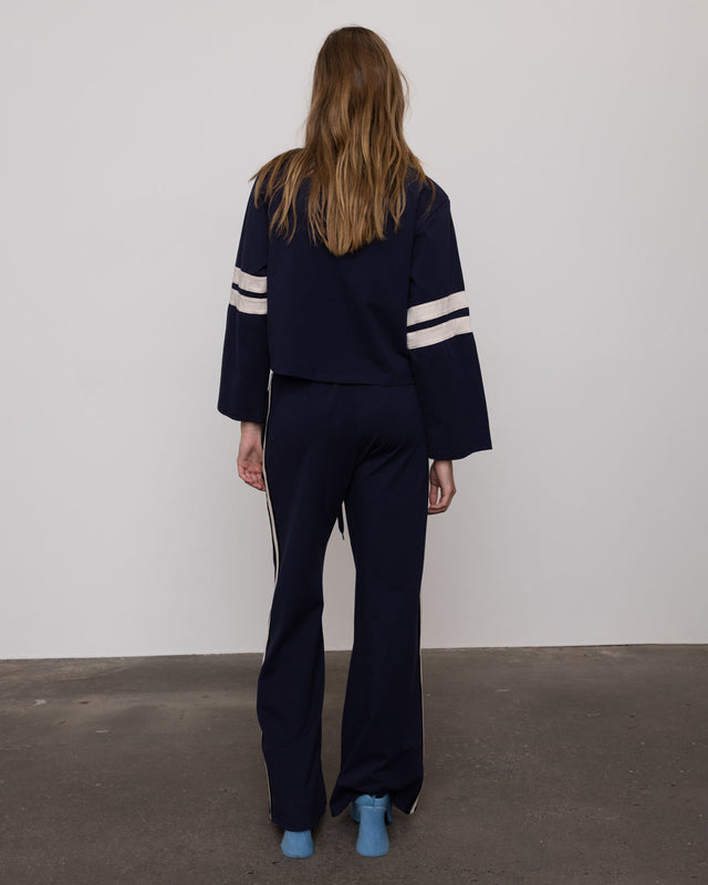 Summery Copenhagen SPORTY TRACK PANT IN NAVY