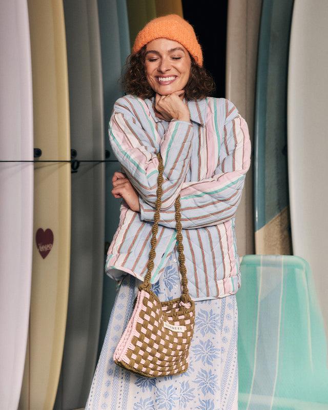 Summery Copenhagen TACI CROSS BAG IN PINK