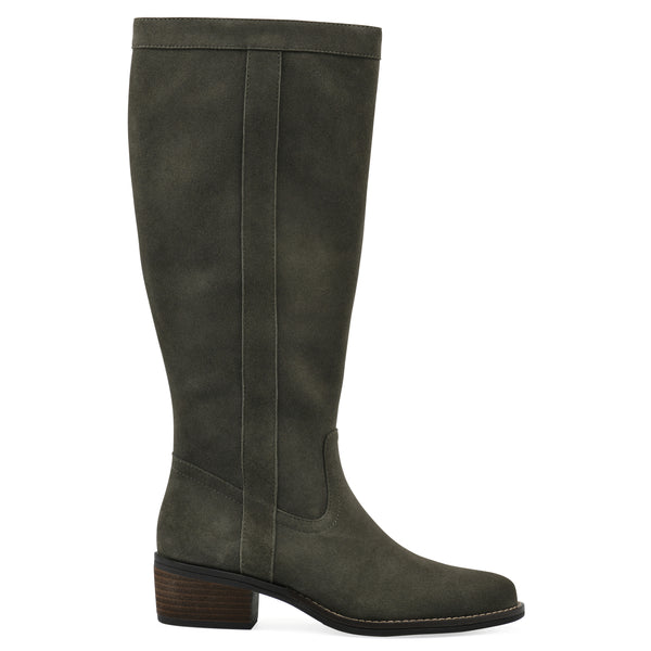 Summit By White Mountain Altitude Tall Boot - Army Suede