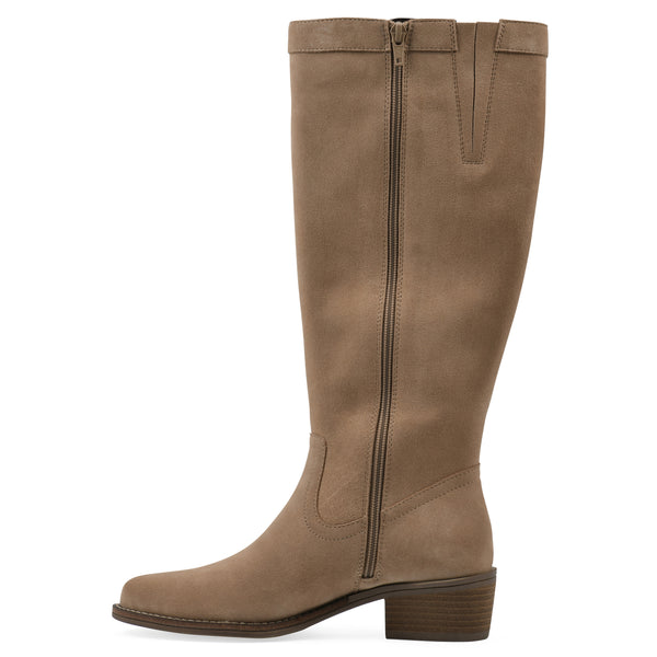 Summit By White Mountain Altitude Tall Boot - Beachwood Suede