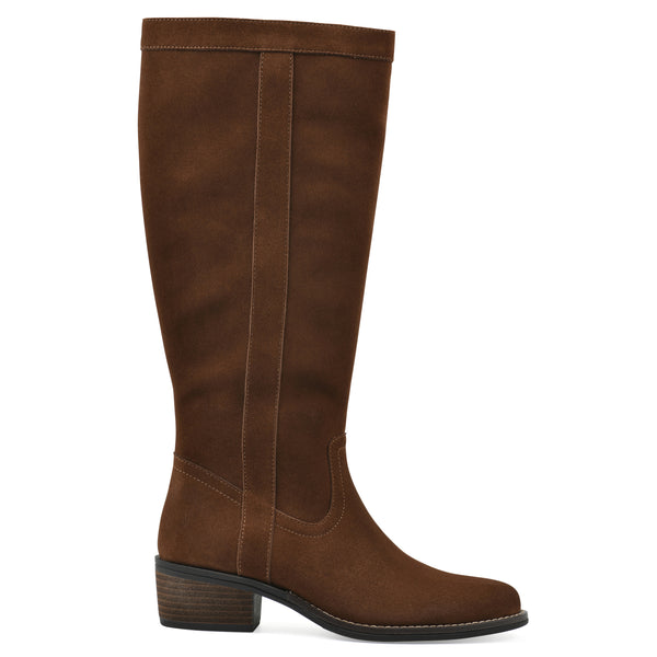 Summit By White Mountain Altitude Tall Boot - Hazel Suede