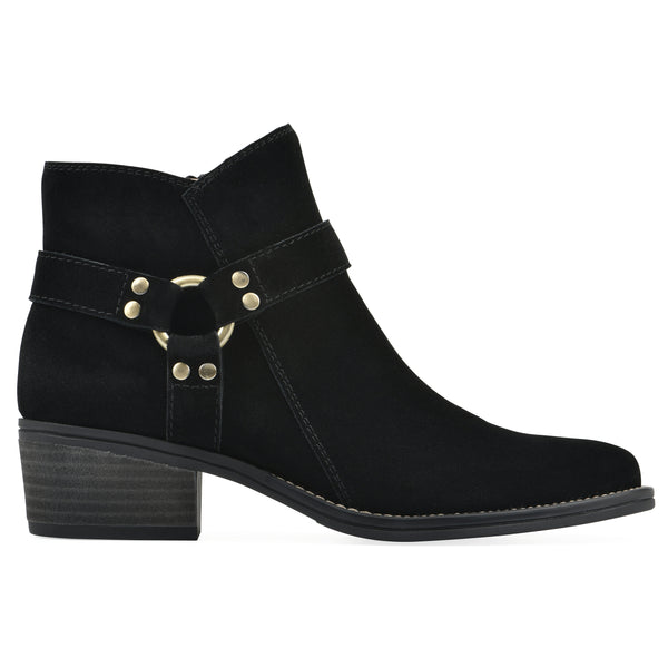 Summit By White Mountain Altossa Bootie - Black Suede