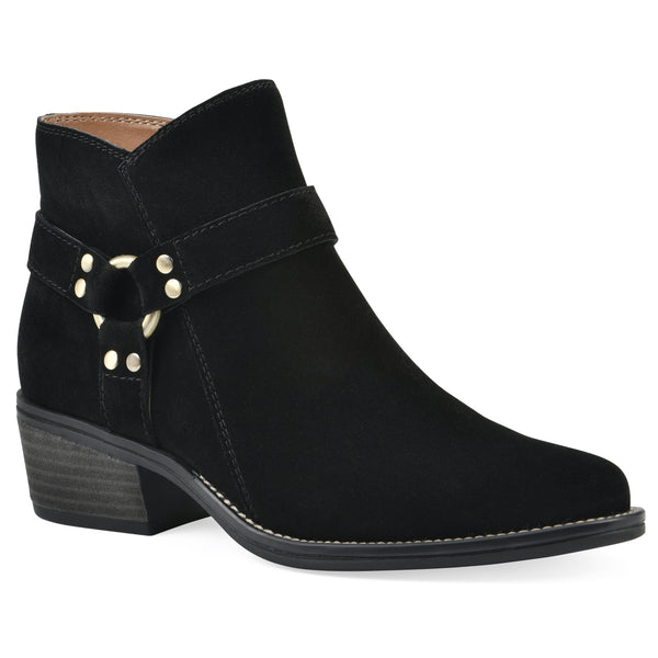 summit by white mountain Altossa Bootie - Black Suede