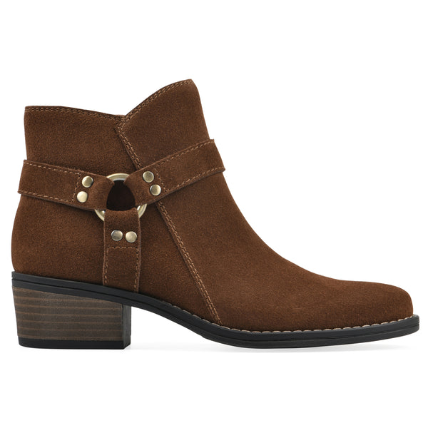 Summit By White Mountain Altossa Bootie - Hazel Suede