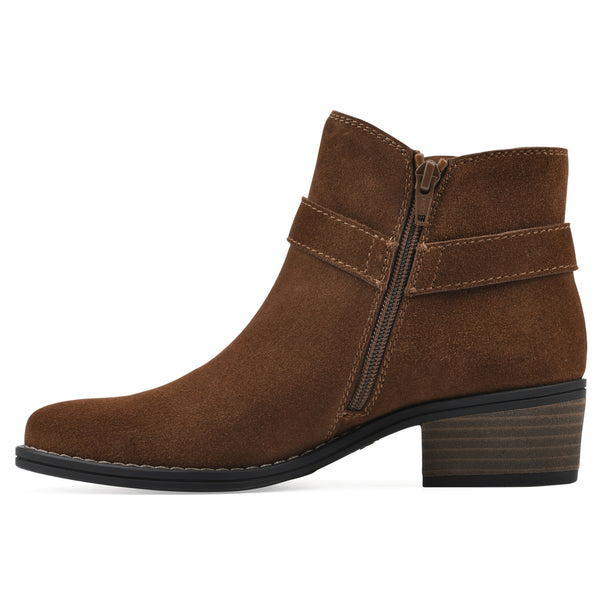 Summit By White Mountain Altossa Bootie - Hazel Suede