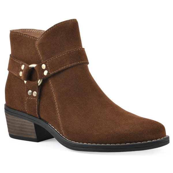 summit by white mountain Altossa Bootie - Hazel Suede