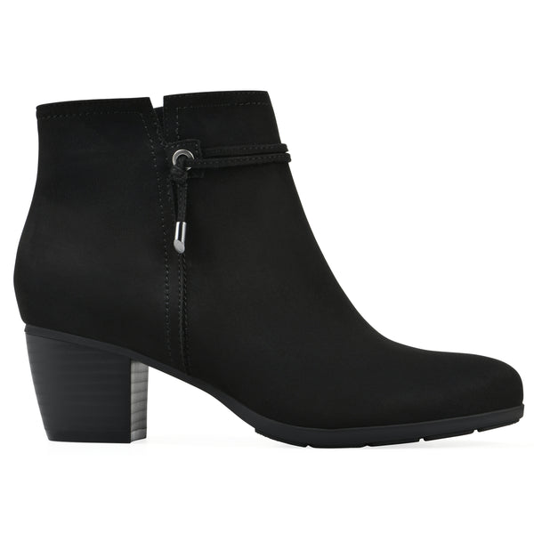 Summit By White Mountain Angelo Bootie - Black Fabric
