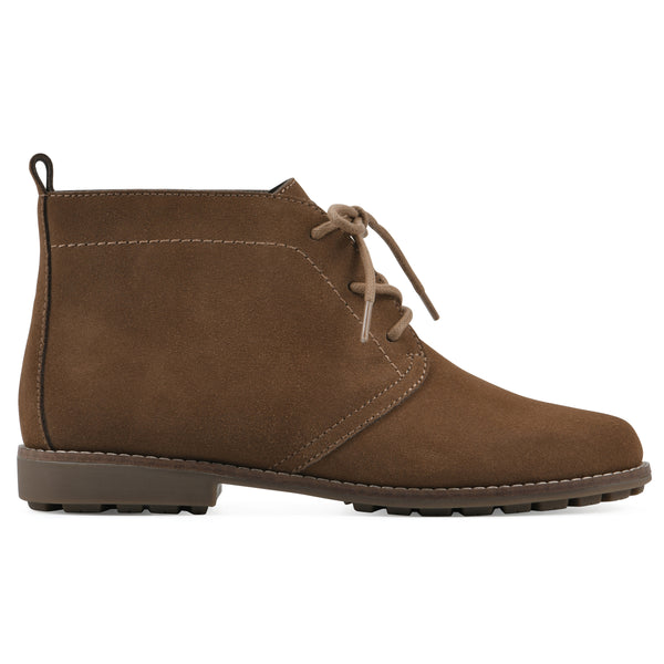 Summit By White Mountain Auburn Bootie - New Chestnut Suede