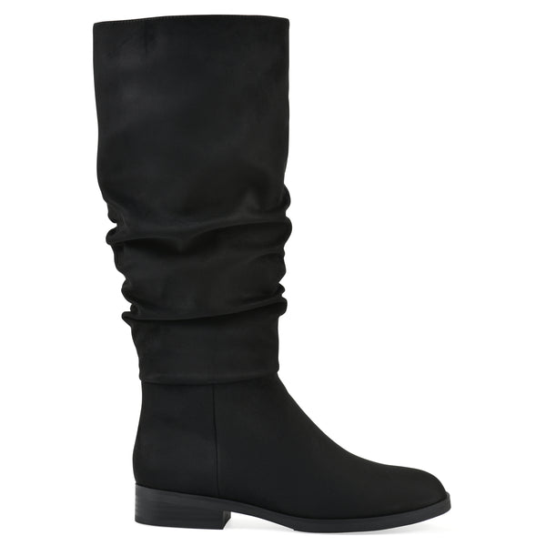 Summit By White Mountain Barnes Tall Boot - Black Fabric